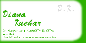 diana kuchar business card